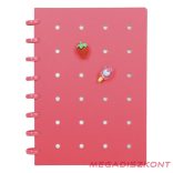 Spirálfüzet vonalas STREET A/5 80 lapos