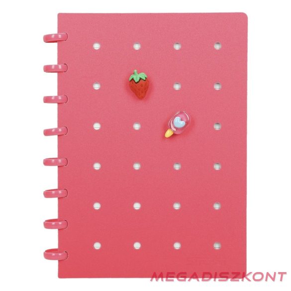 Spirálfüzet vonalas STREET A/5 80 lapos