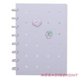 Spirálfüzet vonalas STREET A/5 80 lapos