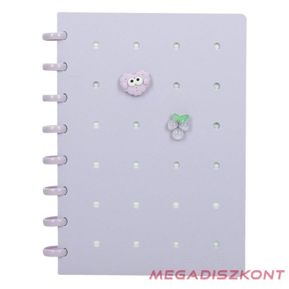 Spirálfüzet vonalas STREET A/5 80 lapos