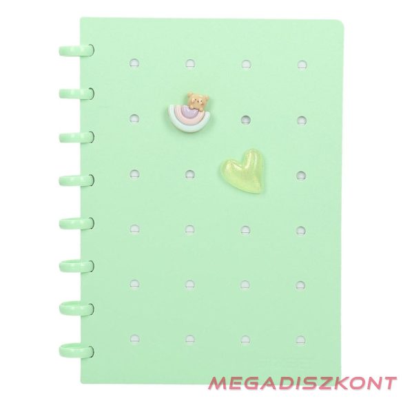 Spirálfüzet vonalas STREET A/5 80 lapos