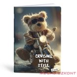 Füzet vonalas LIPAMILL A/4 40 lapos Teddy Bear