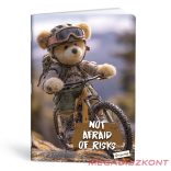 Füzet vonalas LIPAMILL A/4 40 lapos Teddy Bear