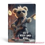 Füzet vonalas LIPAMILL A/4 40 lapos Teddy Bear