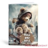 Füzet vonalas LIPAMILL A/4 40 lapos Teddy Bear