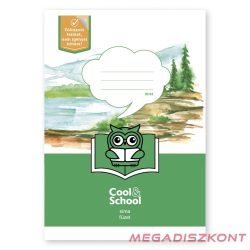 Füzet sima Okos Bagoly A/5 20-32 bekötött