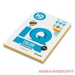   Fénymásolópapír színes IQ Color A/4 80 gr intenzív mix IRB  5x50 ív/csomag