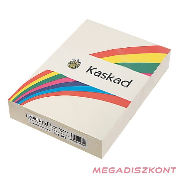 Fénymásolópapír színes KASKAD A/4 160 gr vanília 12 250 ív/csomag