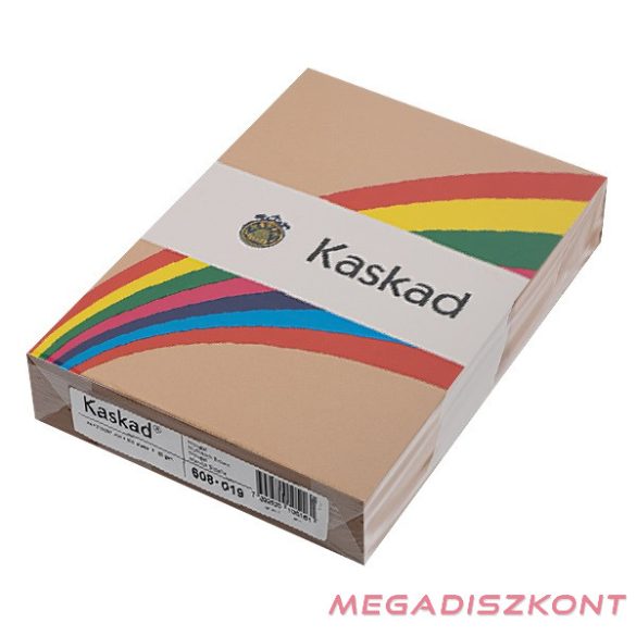 Fénymásolópapír színes KASKAD A/4 80 gr dió 19 500 ív/csomag