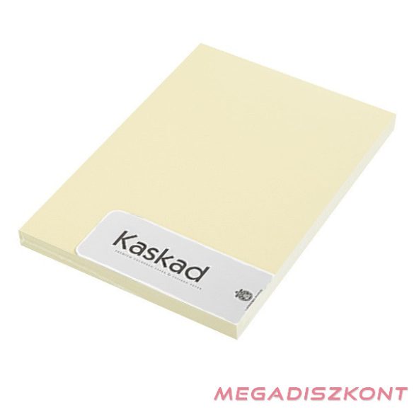 Fénymásolópapír színes KASKAD A/4 80 gr sárga 55 100 ív/csomag