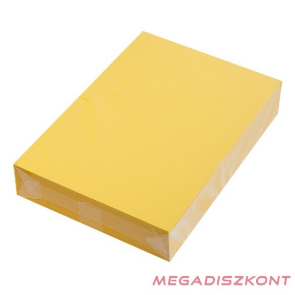 Fénymásolópapír színes KASKAD A/4 80 gr repcesárga 56 500 ív/csomag