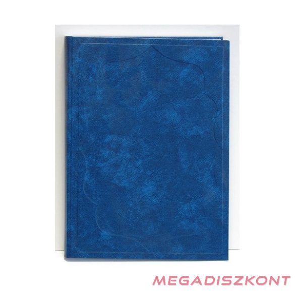 Vendégkönyv A/4 160 lapos sima kék