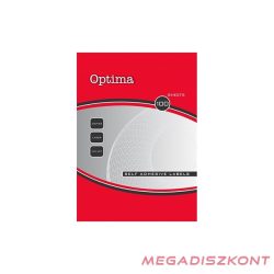   Etikett OPTIMA 32121 25,4x10mm 18900 címke/doboz 100 ív/doboz