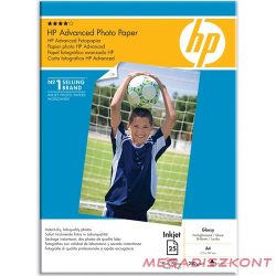   Fotópapír HP Q5456A A/4 tintasugaras magasfényű 250 gr 25ív/csomag