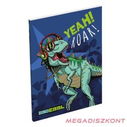 Notesz LIZZY CARD A/7 papírfedeles Dino Cool Dino Roar