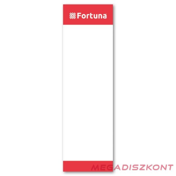 Cserecímke iratrendezőhöz FORTUNA 75 mm 25 darabos