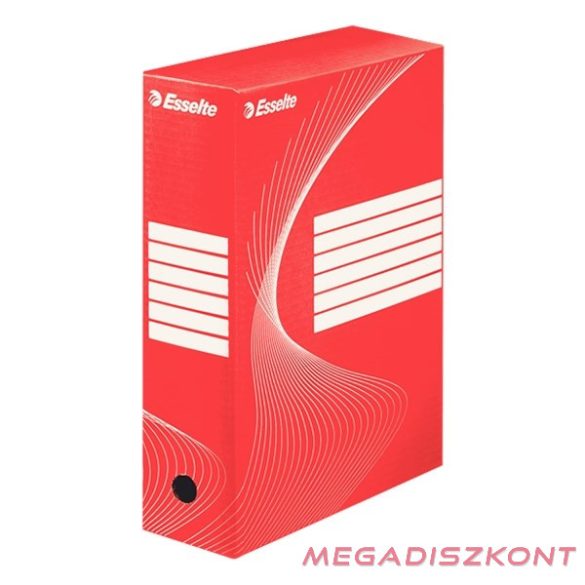 Archiváló doboz ESSELTE A/4 100 mm karton piros