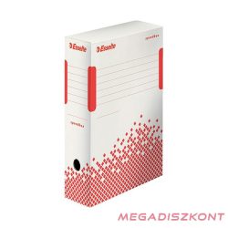   Archiváló doboz ESSELTE Speedbox A/4 100 mm karton fehér újrahasznosított