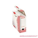 Archiváló doboz ESSELTE Speedbox A/4 100 mm karton fehér újrahasznosított