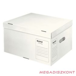   Archiváló és szállítódoboz LEITZ Infinity L méret 420x265x350 mm levehető tetővel savmentes