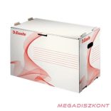 Archiváló konténer iratrendezőnek ESSELTE 525x338x306mm előre nyíló tetővel fehér