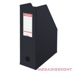   Irattartó papucs ESSELTE 100 mm karton összehajtható fekete