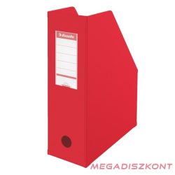   Irattartó papucs ESSELTE 100 mm karton összehajtható piros
