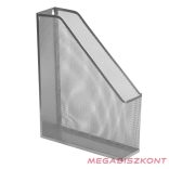 Irattartó papucs fémhálós 75 mm ezüst