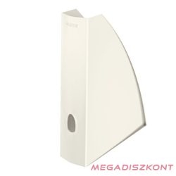   Irattartó papucs LEITZ Wow 60 mm műanyag metálfényű fehér
