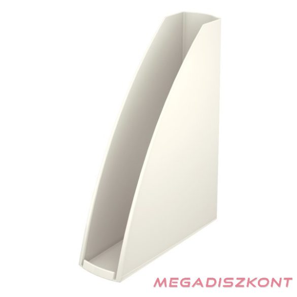 Irattartó papucs LEITZ Wow 60 mm műanyag metálfényű fehér