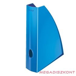   Irattartó papucs LEITZ Wow 60 mm műanyag metálfényű kék