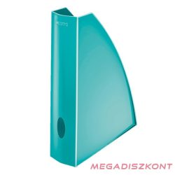   Irattartó papucs LEITZ Wow 60 mm műanyag metálfényű jégkék