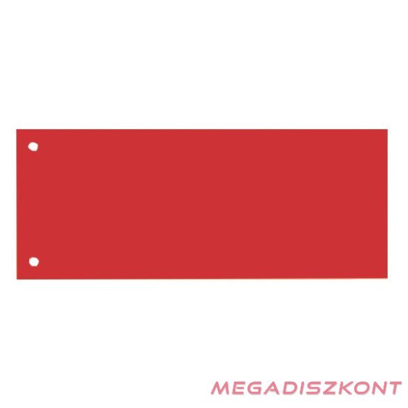 Elválasztócsík KASKAD 105x240mm karton 29 vörös 50 darabos