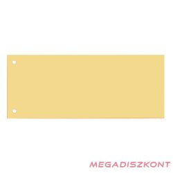   Elválasztócsík KASKAD 105x240mm karton 57 citromsárga 50 darabos