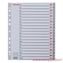 Regiszter ESSELTE A/4 műanyag maxi A-Z