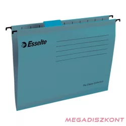   Függőmappa ESSELTE Classic A/4 karton újrahasznosított kék 25 darabos