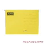 Függőmappa OPTIMA A/4 karton sárga 25 darabos