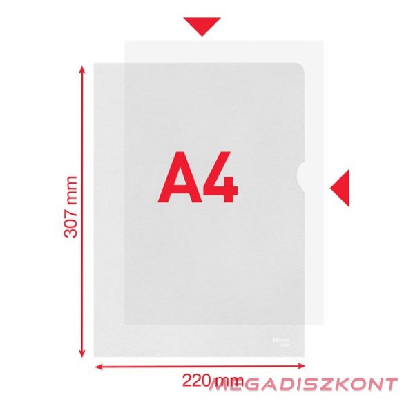 Genotherm "L" ESSELTE Standard  A/4 115 mikron narancsos 10 darabos