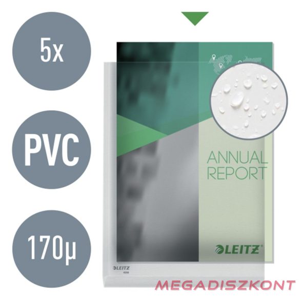 Genotherm "L" LEITZ Jumbo A/4 maxi 170 mikron 5 darabos