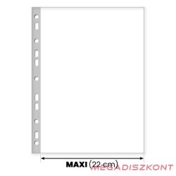   Lefűzhető genotherm A/4 maxi széles 42 mikron narancsos 100 darabos