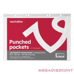   Lefűzhető genotherm VECTRALINE A/5 50 mikron narancsos 100 darabos