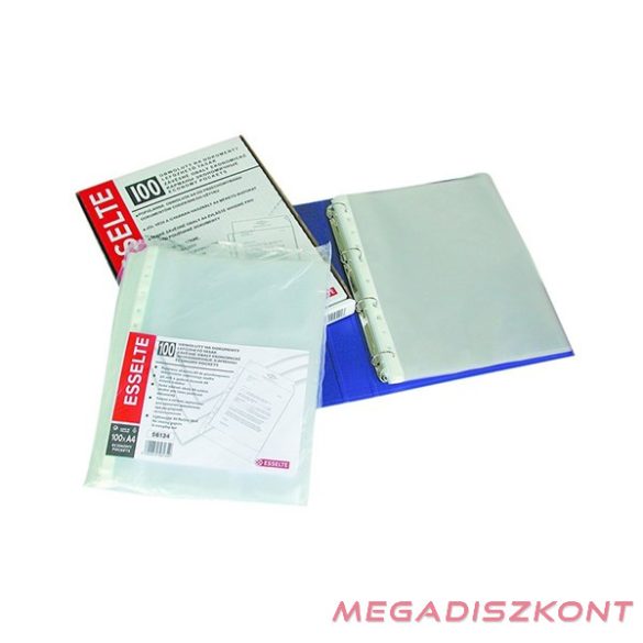 Lefűzhető genotherm ESSELTE Standard A/4 75 mikron narancsos 100 darabos