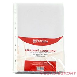   Lefűzhető genotherm FORTUNA A/4 40 mikron narancsos 100 darabos
