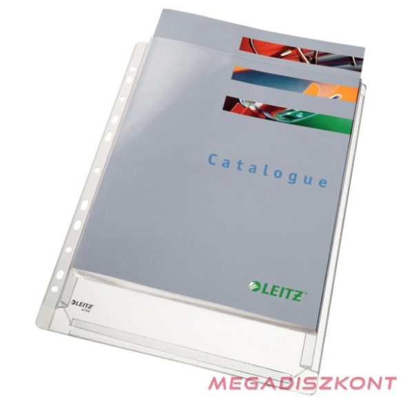 Lefűzhető genotherm LEITZ Jumbo A/4 170 mikron narancsos 10 darabos