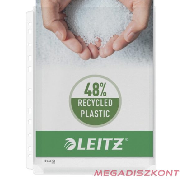 Lefűzhető genotherm LEITZ Jumbo A/4 170 mikron narancsos 10 darabos