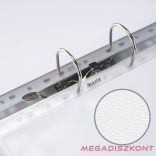 Lefűzhető genotherm LEITZ Jumbo A/4 170 mikron fémsínnel narancsos 3 darabos