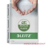 Lefűzhető genotherm LEITZ Jumbo A/4 170 mikron fémsínnel narancsos 3 darabos