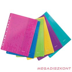   Lefűzhető genotherm LEITZ Wow A/4 200 mikron 6 vegyes színben 6 darabos