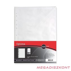   Lefűzhető genotherm OPTIMA A/4 40 mikron narancsos 100 darabos