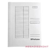 Gyorsfűző FORTUNA papír fehér
